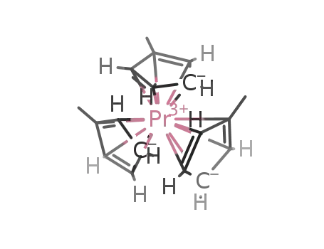 Molecular Structure of 78869-44-0 ((η5-C5H4CH3)3Pr)