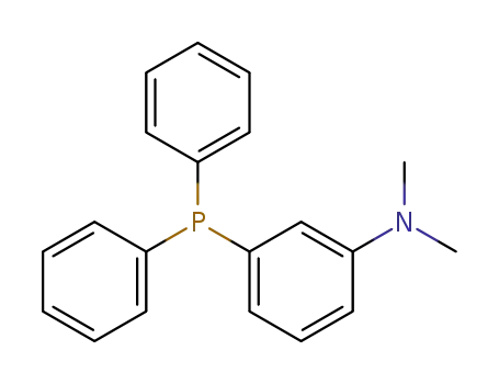 Molecular Structure of 5931-54-4 (Benzenamine, 3-(diphenylphosphino)-N,N-dimethyl-)