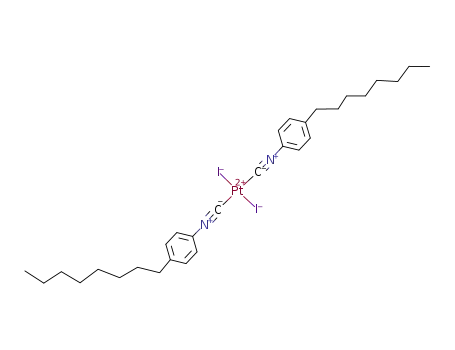 trans-diiodo[bis(4-octylphenylisocyanide)]platinum(II)