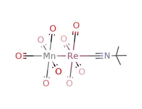 MnRe(CO)9(CNC(CH<sub>3</sub>)3)