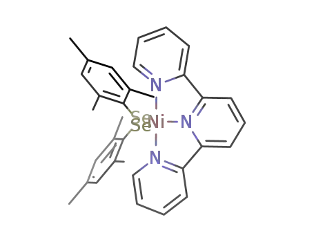 {Ni(2,2',2''-tripyridine)(2,4,6-trimethylbenzeneselenolate)2}