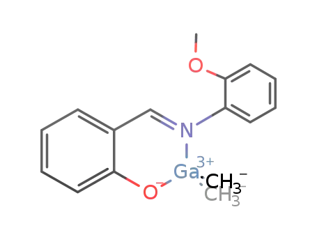 dimethyl[N-salicylidene 2-methoxylaniline]gallium