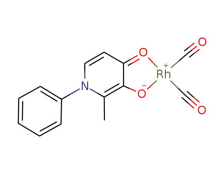 [Rh(CO)2(C<sub>6</sub>H<sub>5</sub>NCHCHCOCOC(CH<sub>3</sub>))]