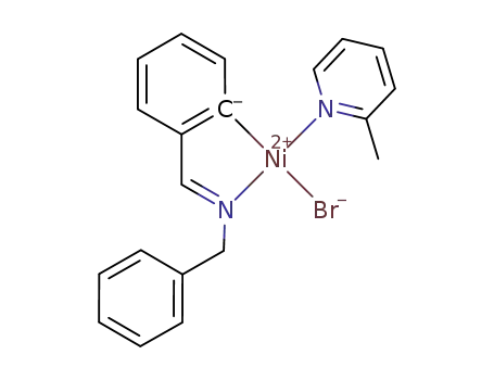 NiBr(CH<sub>3</sub>C<sub>5</sub>H<sub>4</sub>N)(N(CH<sub>2</sub>C<sub>6</sub>H<sub>5</sub>)CHC<sub>6</sub>H<sub>4</sub>)