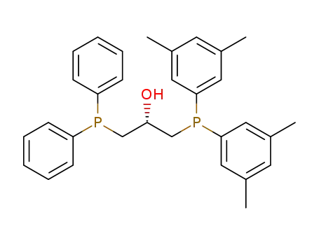 (S)-1-[Bis-(3,5-dimethyl-phenyl)-phosphanyl]-3-diphenylphosphanyl-propan-2-ol