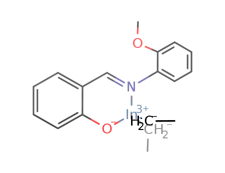 diethyl[N-salicylidene 2-methoxylaniline]indium