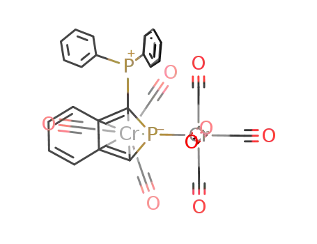 [(μ-η1(P):η5-triphenylphosphino-benzo[c]phospholide)Cr(CO)5Cr(CO)3]
