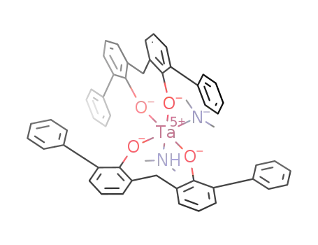 [Ta((OC<sub>6</sub>H<sub>3</sub>-6-Ph-2)2CH<sub>2</sub>)2(NMe<sub>2</sub>)(Me<sub>2</sub>NH)]