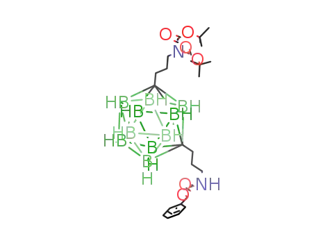 N,N-di-tert-butoxycarbonyl-7-(aminopropyl)-N-benzyloxycarbonyl-1-(aminopropyl)-1,7-carborane