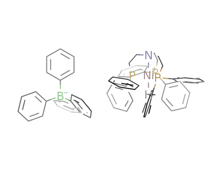 [(((C<sub>6</sub>H<sub>5</sub>)2PCH<sub>2</sub>CH<sub>2</sub>)3N)NiH]<sup>(1+)</sup>*B(C<sub>6</sub>H<sub>5</sub>)4<sup>(1-)</sup>=[(((C<sub>6</sub>H<sub>5</sub>)2PCH<sub>2</sub>CH<sub>2</sub>)3N)NiH]B(C<sub>6</sub>H<sub>5</sub>)4
