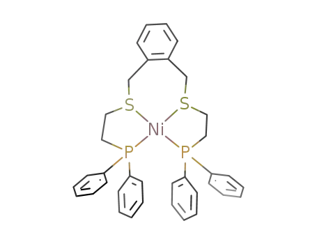 [(Ph<sub>2</sub>P(CH<sub>2</sub>)2SCH<sub>2</sub>(o-C<sub>6</sub>H<sub>4</sub>)CH<sub>2</sub>S(CH<sub>2</sub>)2PPh<sub>2</sub>)Ni]