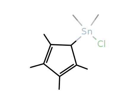 chloro-dimethyl-tetramethylcyclopentadienylstannane
