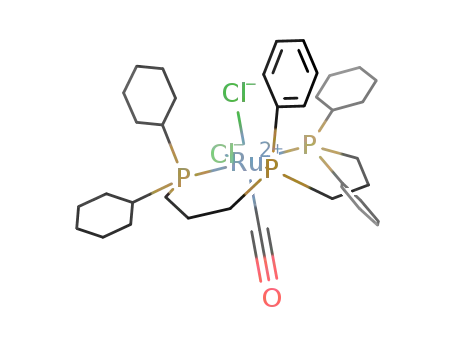 [cis-mer-syn-Ru(II)Cl<sub>2</sub>(CO)(PhP(CH<sub>2</sub>CH<sub>2</sub>CH<sub>2</sub>P(cyclohexyl)2)2)]