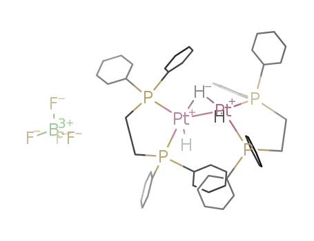 [Pt<sub>2</sub>(1,2-bis(dicyclohexylphosphanyl)ethane)2(H)3]BF<sub>4</sub>