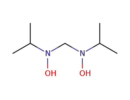 Molecular Structure of 15796-56-2 (Methanediamine, N,N'-dihydroxy-N,N'-bis(1-methylethyl)-)
