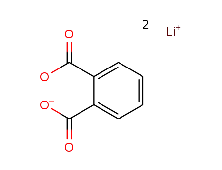 Molecular Structure of 15968-00-0 (dilithium phthalate)