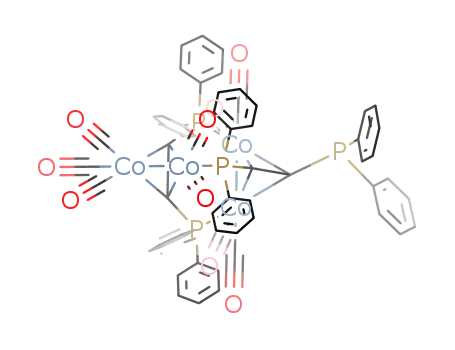 [Co2(CO)5(μ-P,P-(μ-PPh2CCPPh2)][Co2(CO)4(μ-P-(μ-PPh2CCPPh2))]
