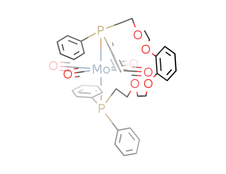 trans-Mo(CO)4[Ph<sub>2</sub>P(CH<sub>2</sub>CH<sub>2</sub>O)2-1-C<sub>6</sub>H<sub>4</sub>-2(OCH<sub>2</sub>CH<sub>2</sub>)2PPh<sub>2</sub>-P,P']