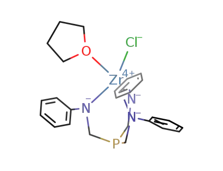 ClZr(OC<sub>4</sub>H<sub>8</sub>)(P(CH<sub>2</sub>NC<sub>6</sub>H<sub>5</sub>)3)