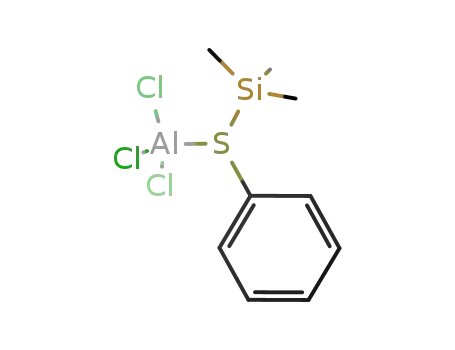 Molecular Structure of 112908-13-1 (aluminium trichloride*trimethylsilyl phenyl sulphide)