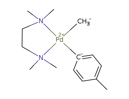 Pd(Me)(4-MeC<sub>6</sub>H<sub>4</sub>)(N,N,N',N'-tetramethylethylenediamine)