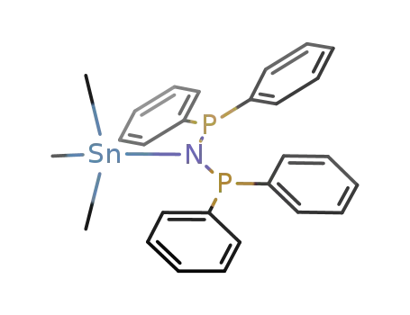 Molecular Structure of 882693-60-9 (Me<sub>3</sub>Sn bis(diphenylphosphino)amide)