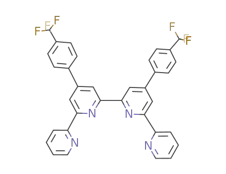 [4-(4-CF<sub>3</sub>C<sub>6</sub>H<sub>4</sub>)-6-(2-C<sub>5</sub>H<sub>4</sub>N)-C<sub>5</sub>H<sub>2</sub>N-2]2