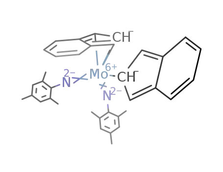 Molecular Structure of 457063-92-2 (bis(indenyl)bis(mesitylimido)molybdenum(VI))