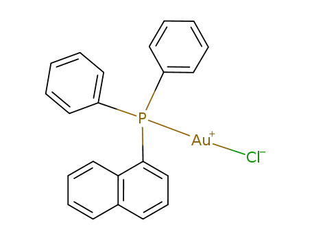 AuCl(P(1-naphthyl)Ph<sub>2</sub>)