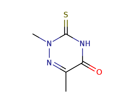 1,2,4-Triazin-5(2H)-one,3,4-dihydro-2,6-dimethyl-3-thioxo- cas  533-82-4