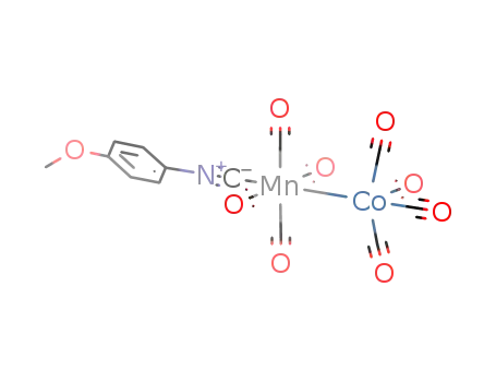 MnCo(CO)8(CNC<sub>6</sub>H<sub>4</sub>-p-OMe)