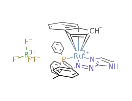 [(η5-indenyl)Ru(PPh3)(2-(tolylazo)imidazole)][BF4]