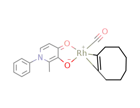 [Rh(C<sub>8</sub>H<sub>14</sub>)(CO)(C<sub>6</sub>H<sub>5</sub>NCHCHCOCOC(CH<sub>3</sub>))]