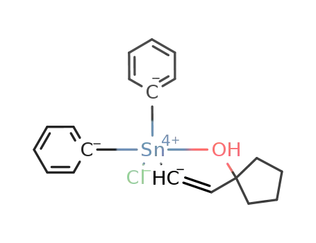 (Z)-1-[2-(chlorodiphenylstannyl)vinyl]-1-cyclopentanol