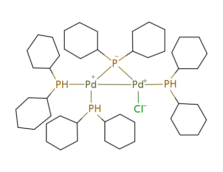 chloro(μ-dicyclohexylphosphido)tris(dicyclohexylphosphine)dipalladium(I)