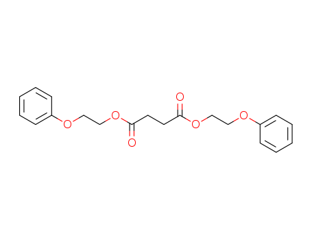 bis(2-phenoxyethyl) butanedioate cas  7460-86-8