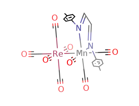 (CO)5ReMn(CO)3((CH<sub>3</sub>C<sub>6</sub>H<sub>4</sub>)NCHCHN(C<sub>6</sub>H<sub>4</sub>CH<sub>3</sub>))