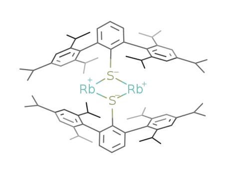 [Rb(SC<sub>6</sub>H<sub>3</sub>(2,4,6-i-Pr<sub>3</sub>C<sub>6</sub>H<sub>2</sub>)2)]2