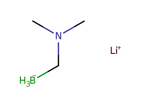Molecular Structure of 84280-42-2 (lithium [(dimethylamino)methyl]trihydroborate)