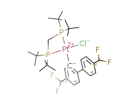 [Pt(Cl)(bis(di-tert-butylphosphino)methane)(2-(4,4'-bis(trifluoromethyl)biphenyl))]