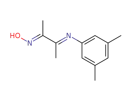 Molecular Structure of 639792-82-8 ((E,E)-2-[(3,5-dimethylphenyl)imino]-3-(hydroxyimino)butane)