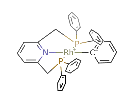 Rh(phenyl)(2,6-bis(diphenylphosphanylmethyl)pyridine)