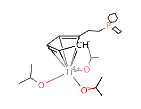 [η5-C5H4(CH2)2PCy2]Ti(O(i)Pr)3