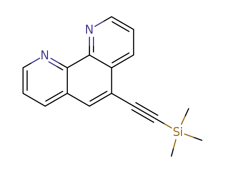 5-<2-(trimethylsilyl)-1-ethynyl>-1,10-phenanthroline