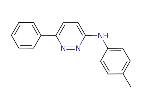 3-Pyridazinamine, N-(4-methylphenyl)-6-phenyl-