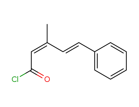 3-Methyl-5-phenylpenta-2,4-dienoylchlorid