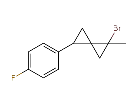 1-bromo-1-methyl-4-(4-fluorophenyl)spiro[2.2]pentane