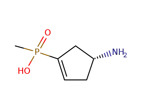 (-)-(R)-4-amino-1-cyclopent-1-enyl(methyl)phosphinic acid
