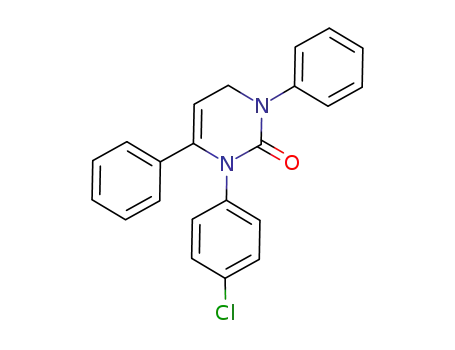 1-(4-chlorophenyl)-3-phenyl-6-phenyl-3,4-dihydropyrimidin-2(1H)-one