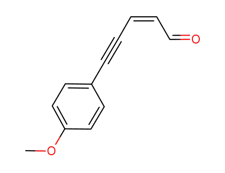 (Z)-5-(4-methoxyphenyl)pent-2-en-4-ynal